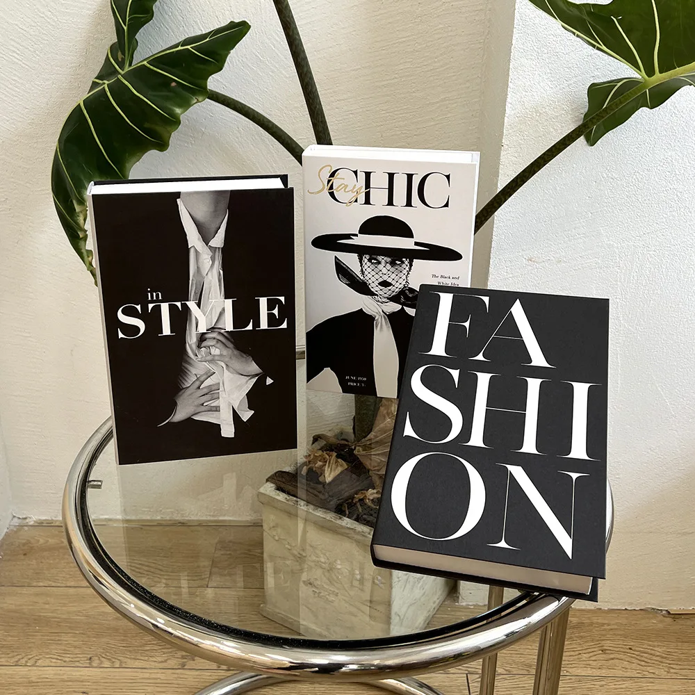 3個/ロット シミュレーションブック 装飾用 高級ホームデコ - Home Decor Magazine のレビューと価格